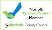 Norfolk trusted trader logo